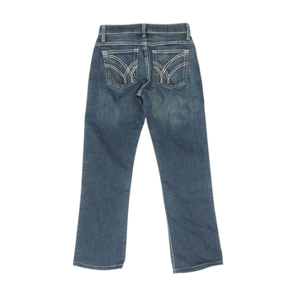 Blue Straight Jeans