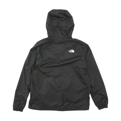 Black Solid Rain Jacket