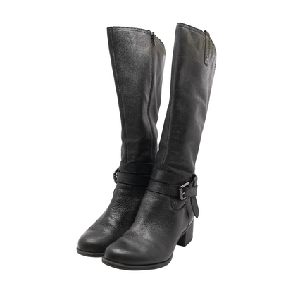 Black Knee-High Boots