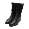 Interlocking CC Logo Moto Boots in Black