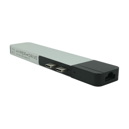 Silver Net Hub for USB-C MacBook Pro