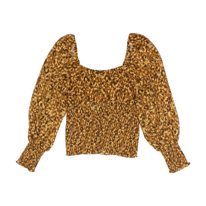 Rust Animal Blouse