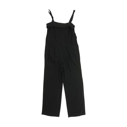 Black Solid Jumpsuit