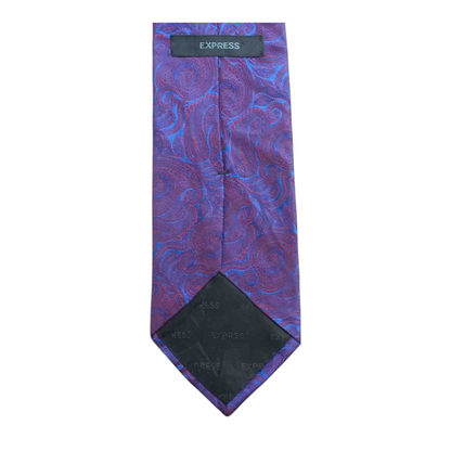 Blue Paisley Neck Tie