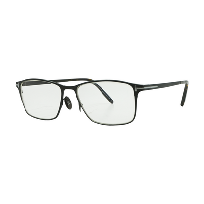 Black Square Prescription Eyewear