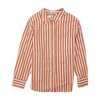 Orange Striped Button Down