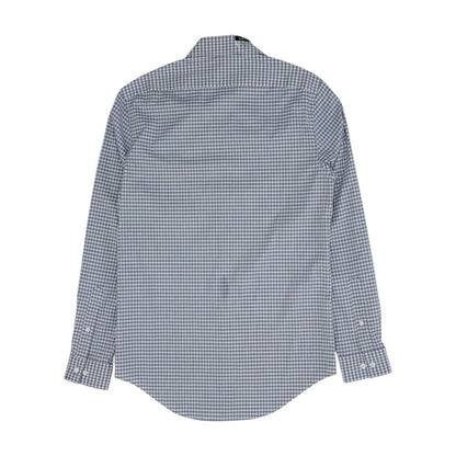 Purple Check Long Sleeve Button Down