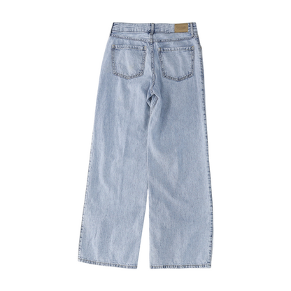 Blue Solid Jeans