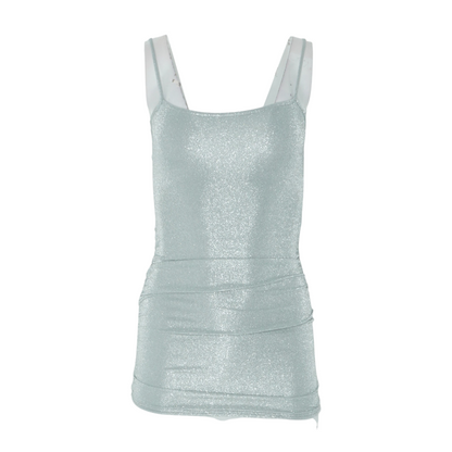 Silver Mini Dress