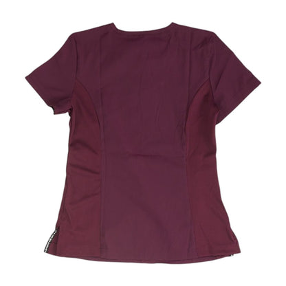Maroon Scrub Top