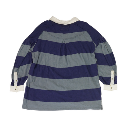 Gray Striped Blouse