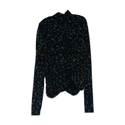 Black Floral Blouse