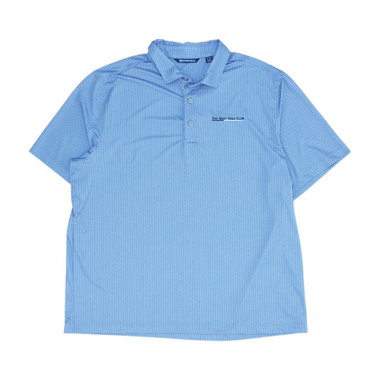 Blue Misc Short Sleeve Polo