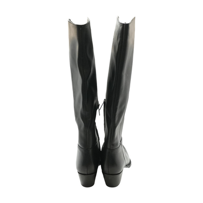 Black Knee-High Boots