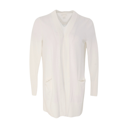 White Cardigan Sweater
