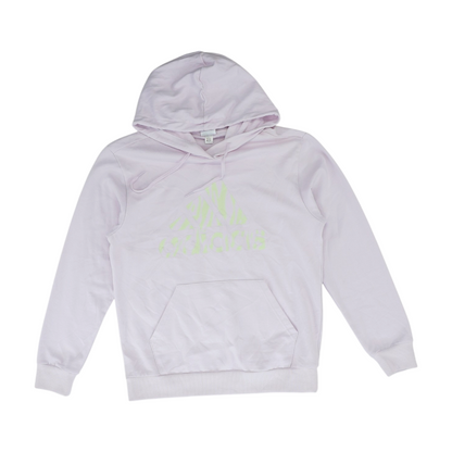 Pink Solid Hoodie Pullover