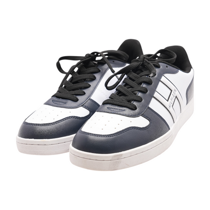 Black Lace-Up Casual Shoes