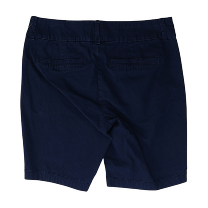 Navy Solid Chino Shorts