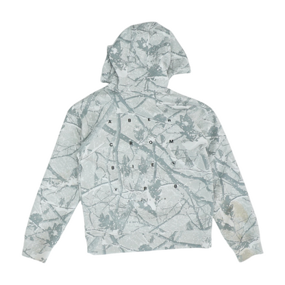 Gray Camo Hoodie Pullover