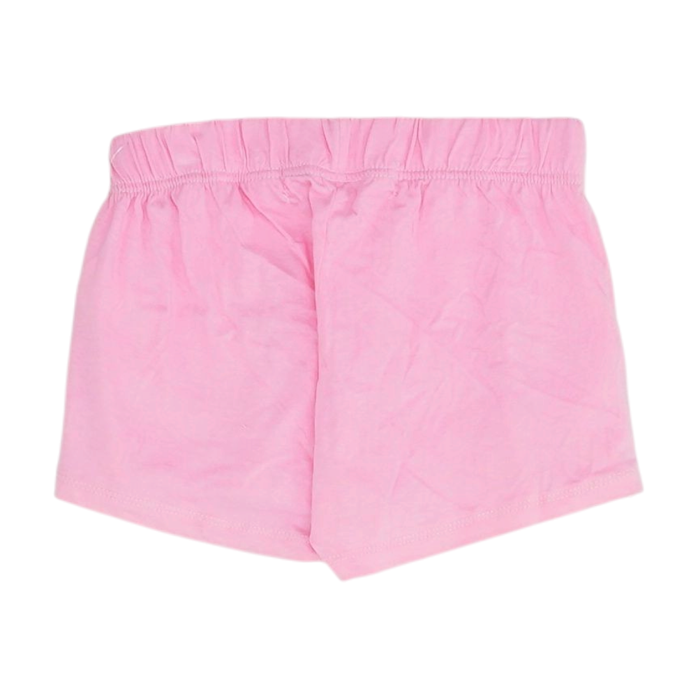 Pink Solid Active Shorts