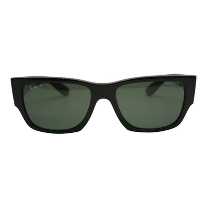 Black Carlos Square Sunglasses