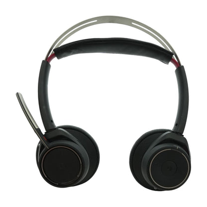 Black Voyager Focus UC Wireless Bluetooth Headset