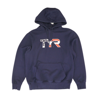 Navy Solid Hoodie Pullover