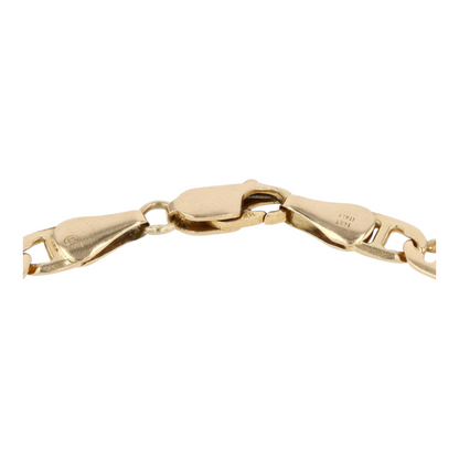 14K Yellow Gold Chain Bracelet