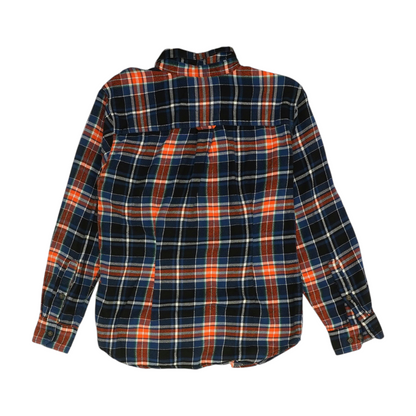 Multi Plaid Flannel Button Down