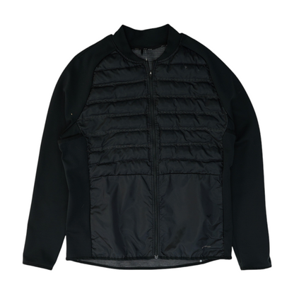 Black Solid Active Jacket