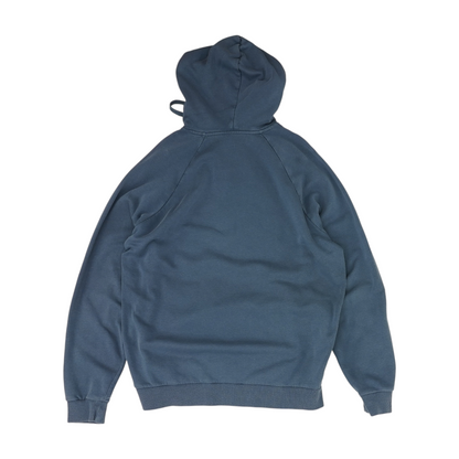 Gray Solid Hoodie Pullover