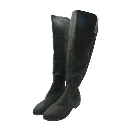 Black Knee-High Boots