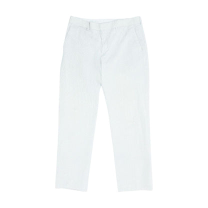 Gray Striped Dress Pants
