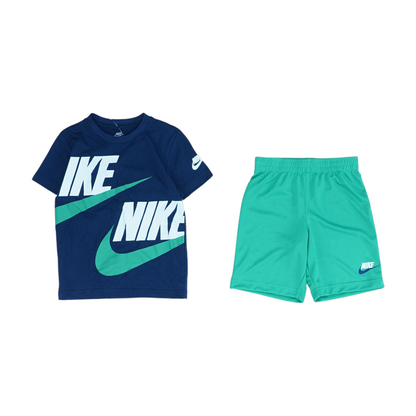 Navy Short Sleeve Set