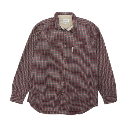 Red Plaid Flannel Button Down