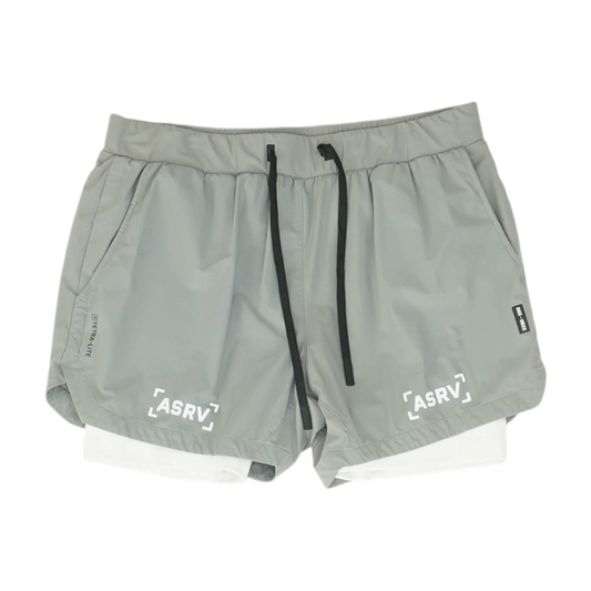 Gray Active Shorts