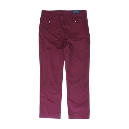 Red Classic Pants