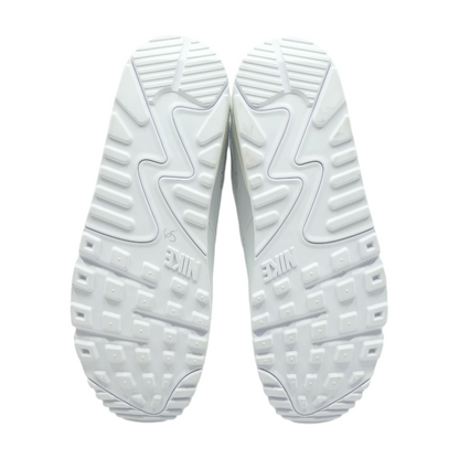 Air Max 90 Recraft Triple White Low-Top Athletic Shoes