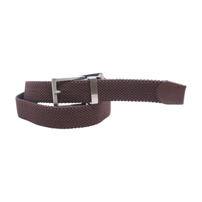 Blue Reversible Woven Belt