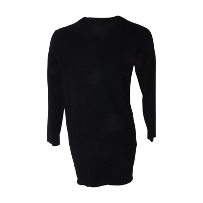 Black Cardigan Sweater