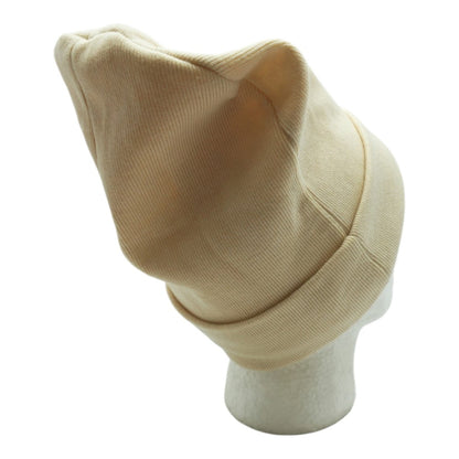 Beige Beanie Hat