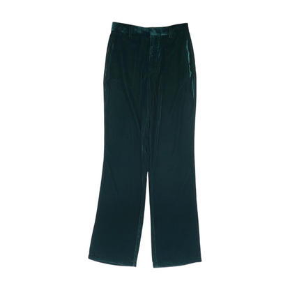 Green Straight Pants