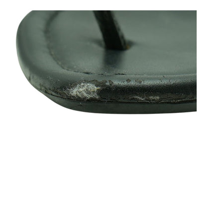 Black Flip Flop Sandals