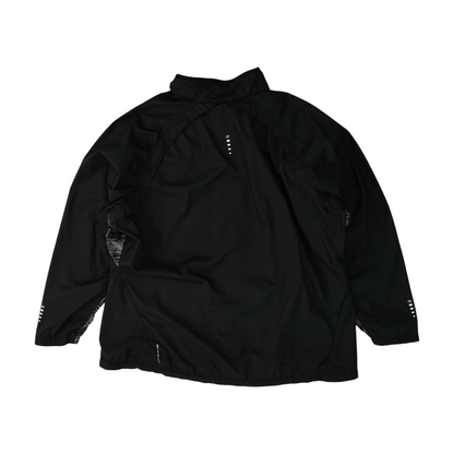Black Plus Solid Active Jacket