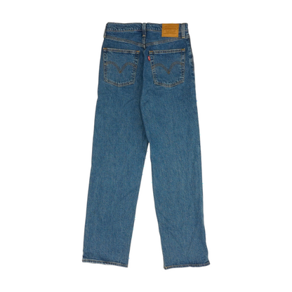 Blue Straight Jeans