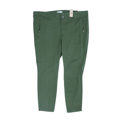 Green Plus Slim Pants