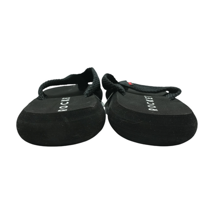 Black Flip-Flop Sandals