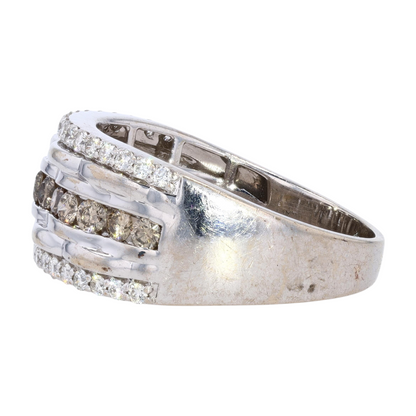 5/8 ctw 14K White Gold Diamond Band