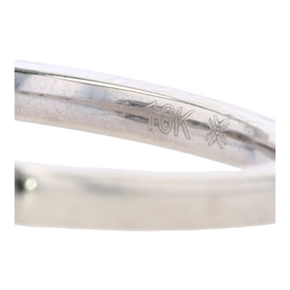 3/8 ctw 10K Sterling Silver Diamond Engagement Ring