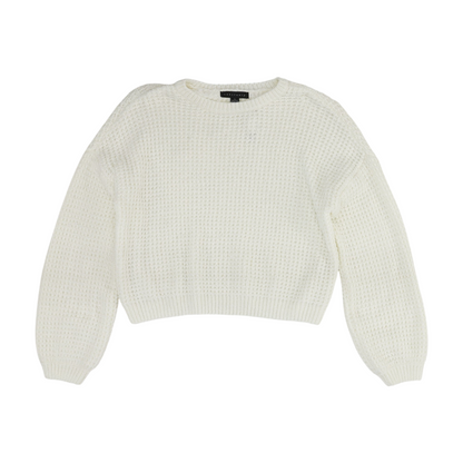 White Pullover Sweater